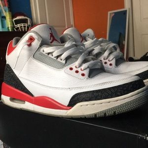Fire red cement 3s